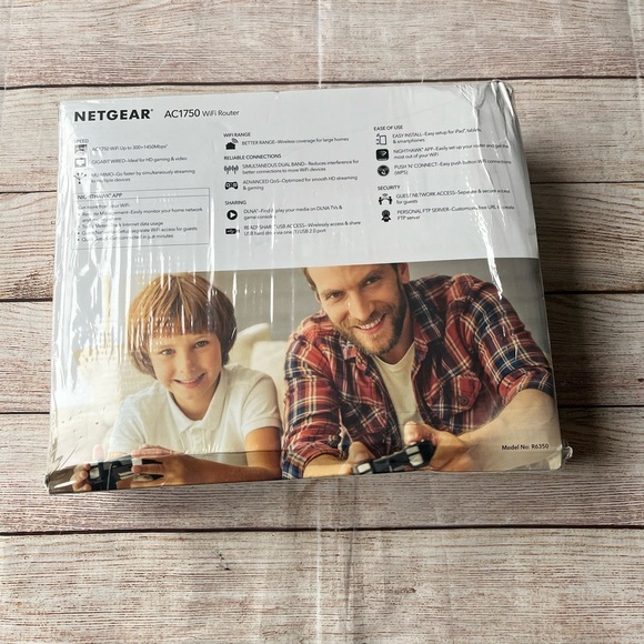 NETGEAR AC1750 Dual Band Gigabit Wi-Fi Router (R6350) - Picture 4 of 4